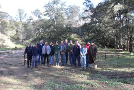 Volunteers at Abercrombie River